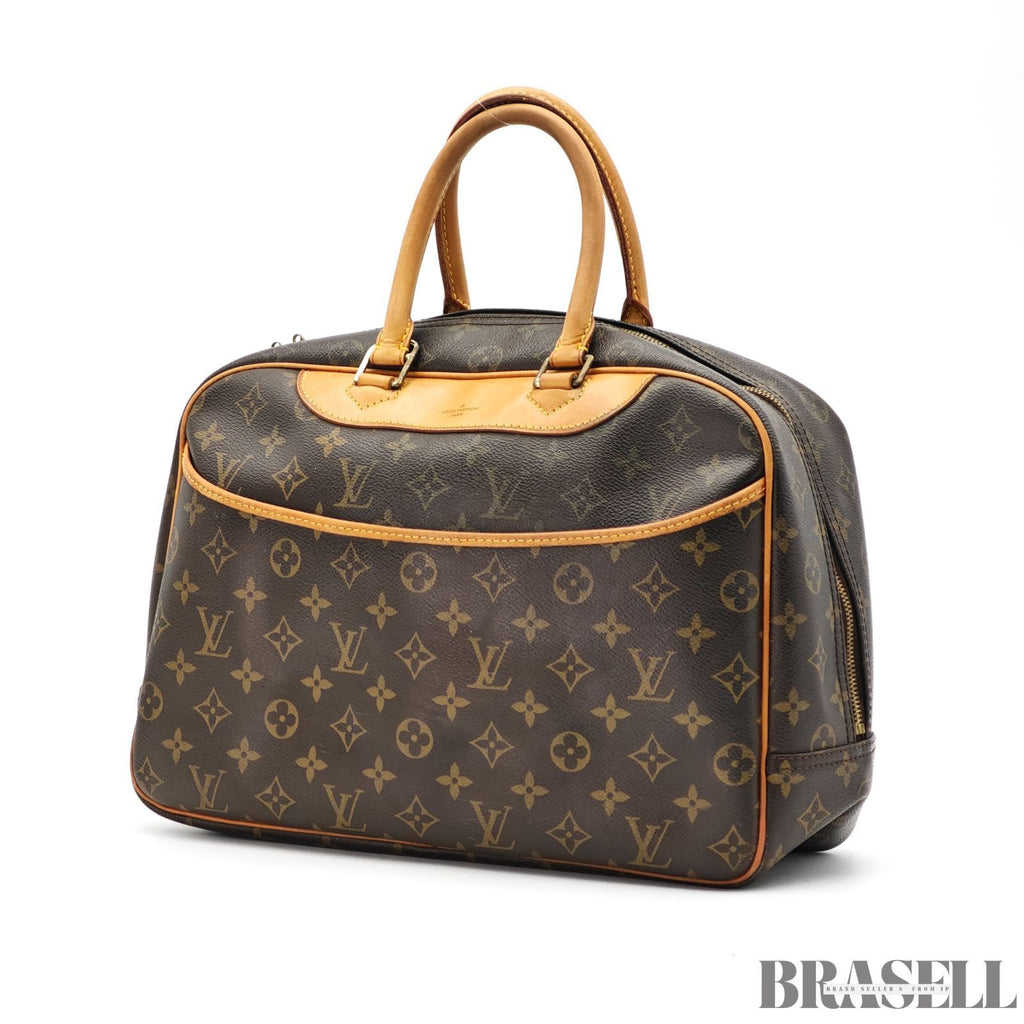 LOUIS VUITTON LV Logo Deauville Hand Bag Monogram M47270【ImportFeeFREE】