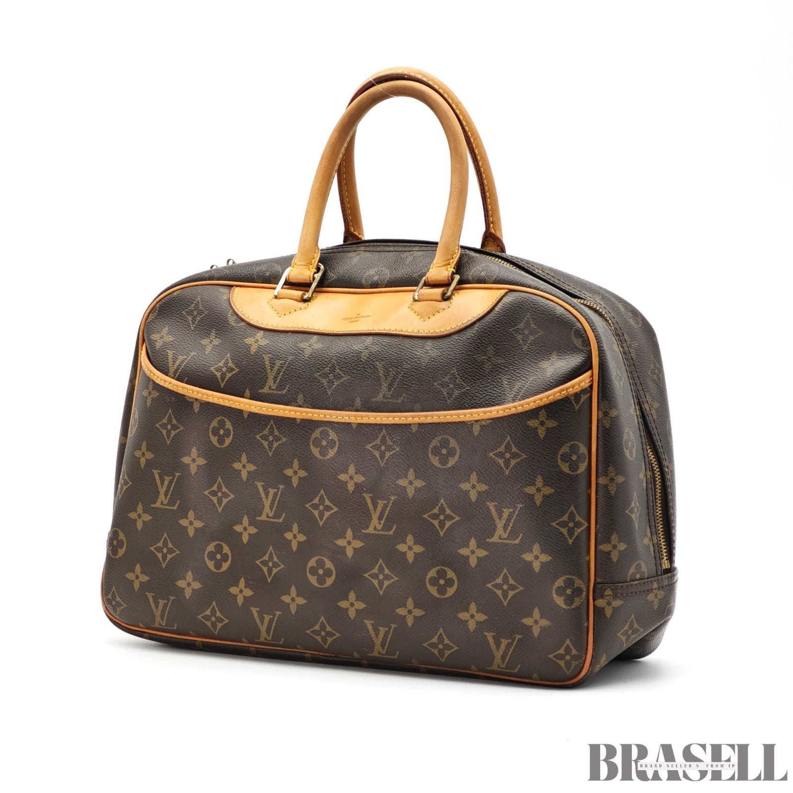 LOUIS VUITTON LV Logo Deauville Hand Bag Monogram M47270【ImportFeeFREE】