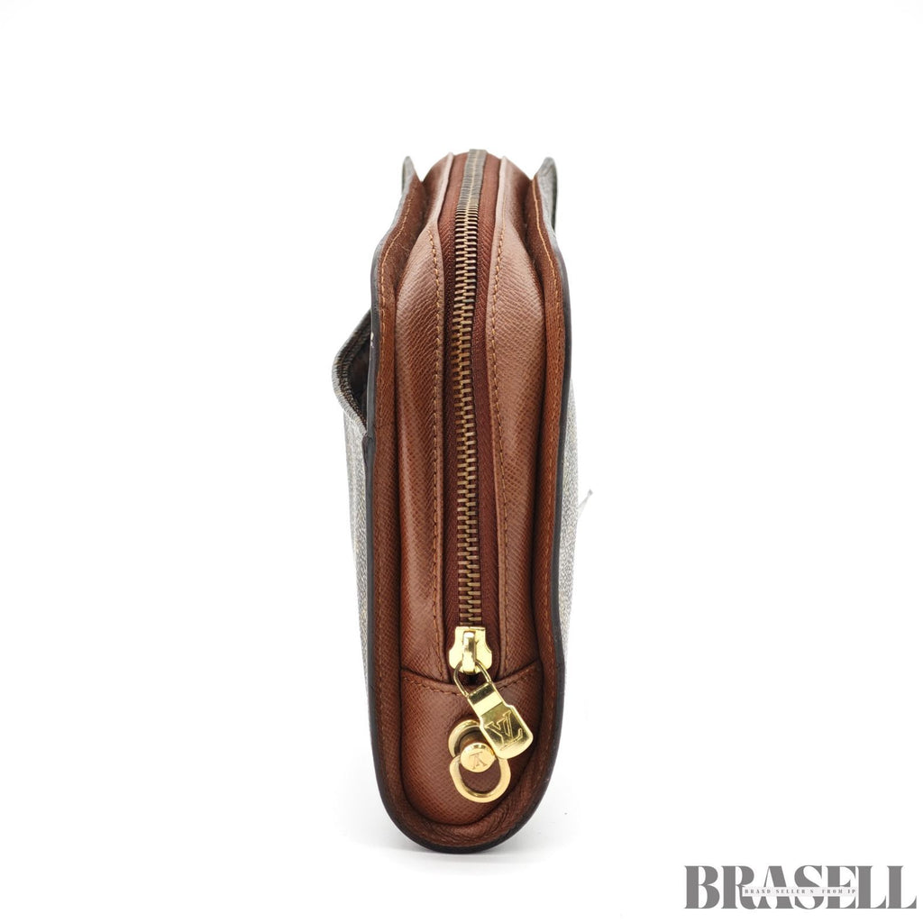 LOUIS VUITTON Orsay Clutch Hand Bag Monogram M51790【ImportFeeFREE】