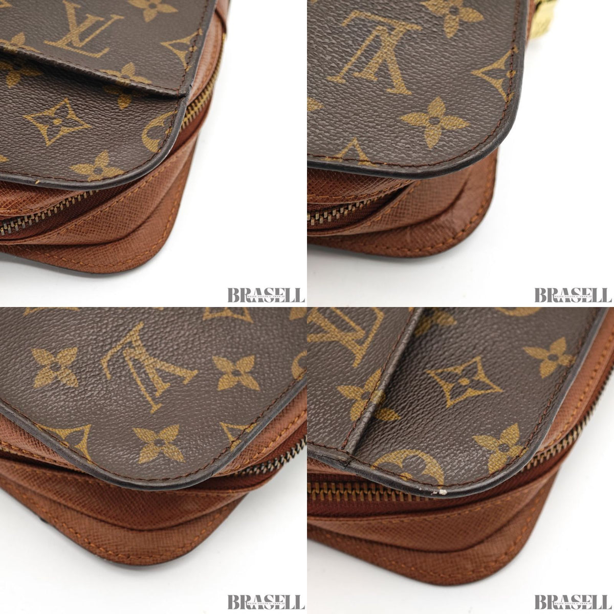 LOUIS VUITTON Orsay Clutch Hand Bag Monogram M51790【ImportFeeFREE】