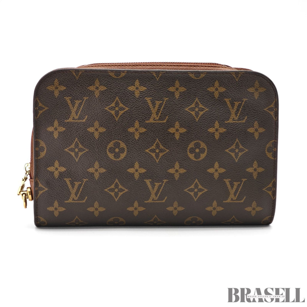 LOUIS VUITTON Orsay Clutch Hand Bag Monogram M51790【ImportFeeFREE】