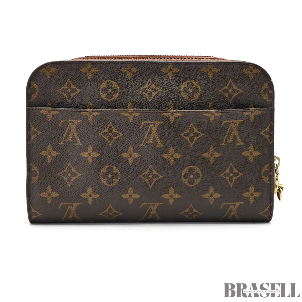 LOUIS VUITTON Orsay Clutch Hand Bag Monogram M51790【ImportFeeFREE】