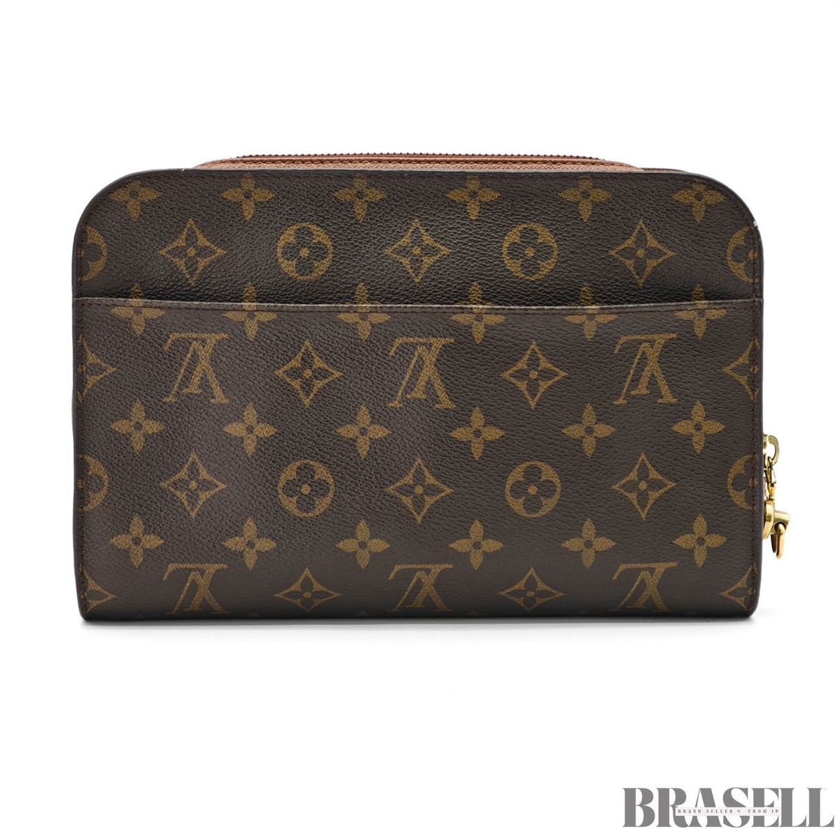 LOUIS VUITTON Orsay Clutch Hand Bag Monogram M51790【ImportFeeFREE】