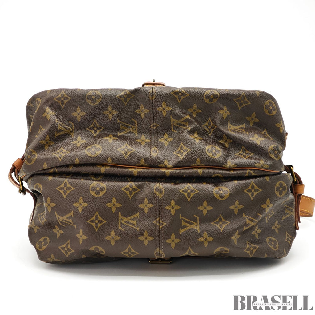 LOUIS VUITTON Saumur 35 Shoulder Bag Monogram M42254【ImportFeeFREE】