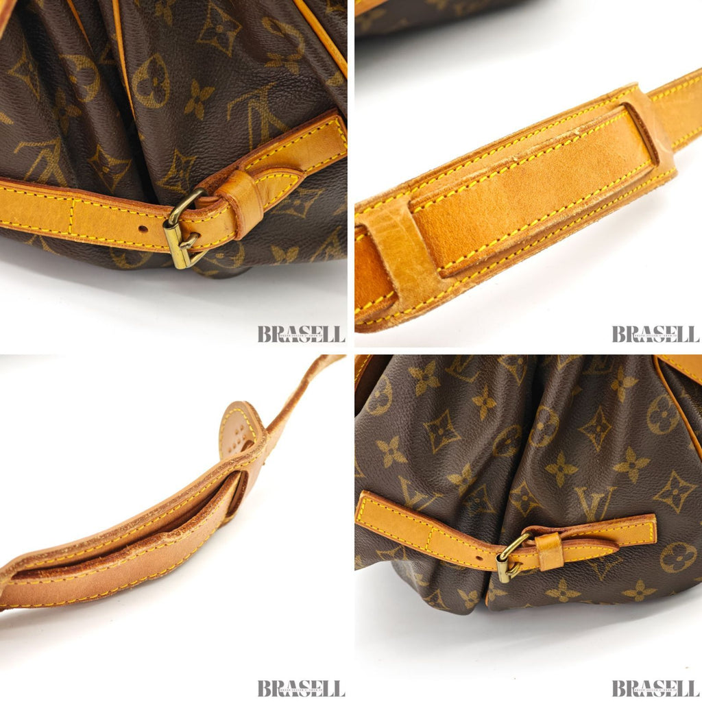 LOUIS VUITTON Saumur 35 Shoulder Bag Monogram M42254【ImportFeeFREE】
