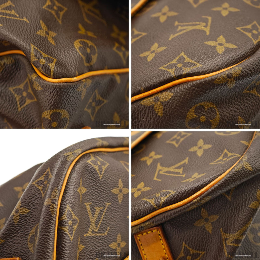 LOUIS VUITTON Saumur 35 Shoulder Bag Monogram M42254【ImportFeeFREE】
