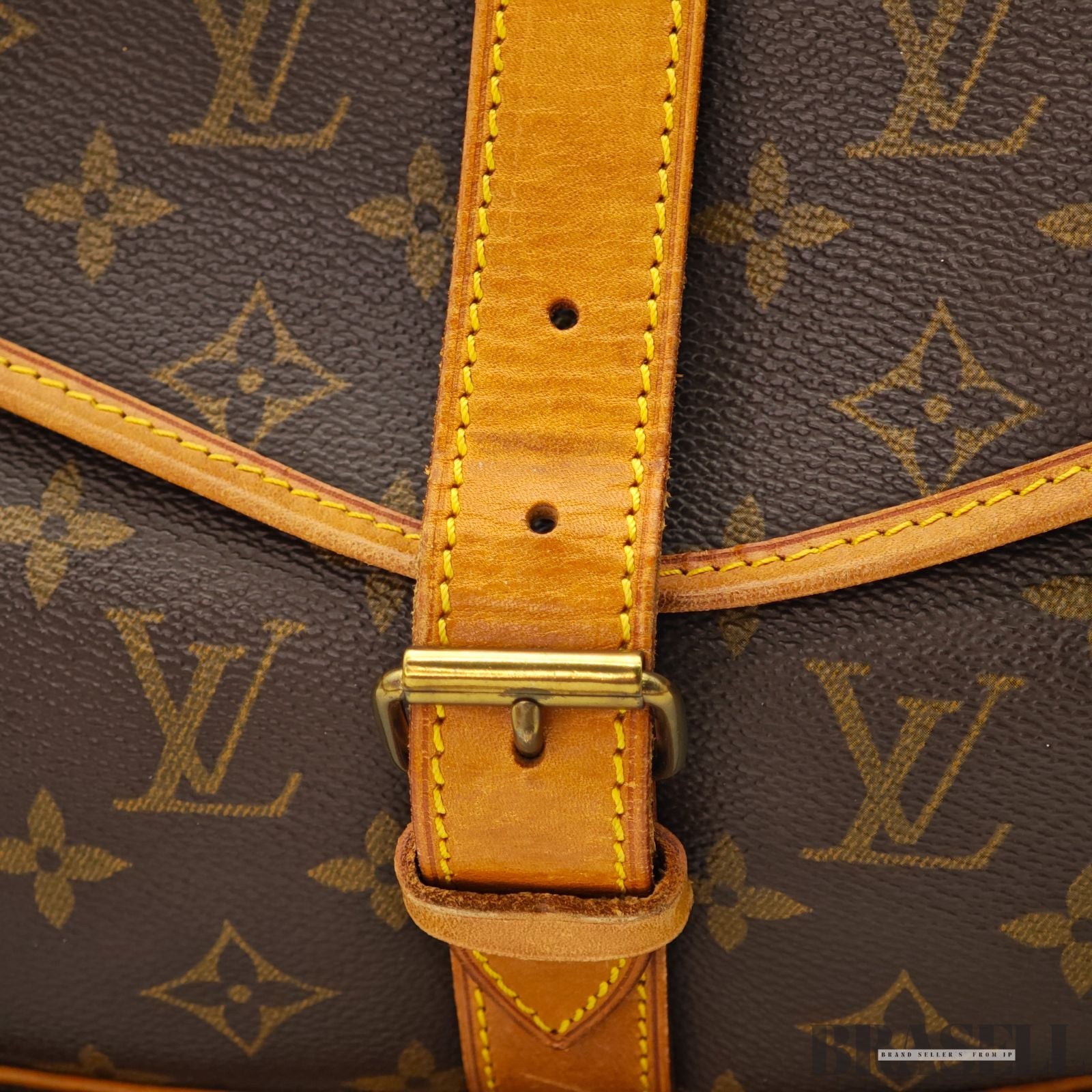 LOUIS VUITTON Saumur 35 Shoulder Bag Monogram M42254【ImportFeeFREE】