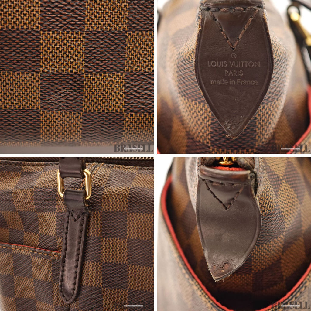 LOUIS VUITTON Damier Ebene Totally PM N41282 Tote Bag【ImportFeeFREE】