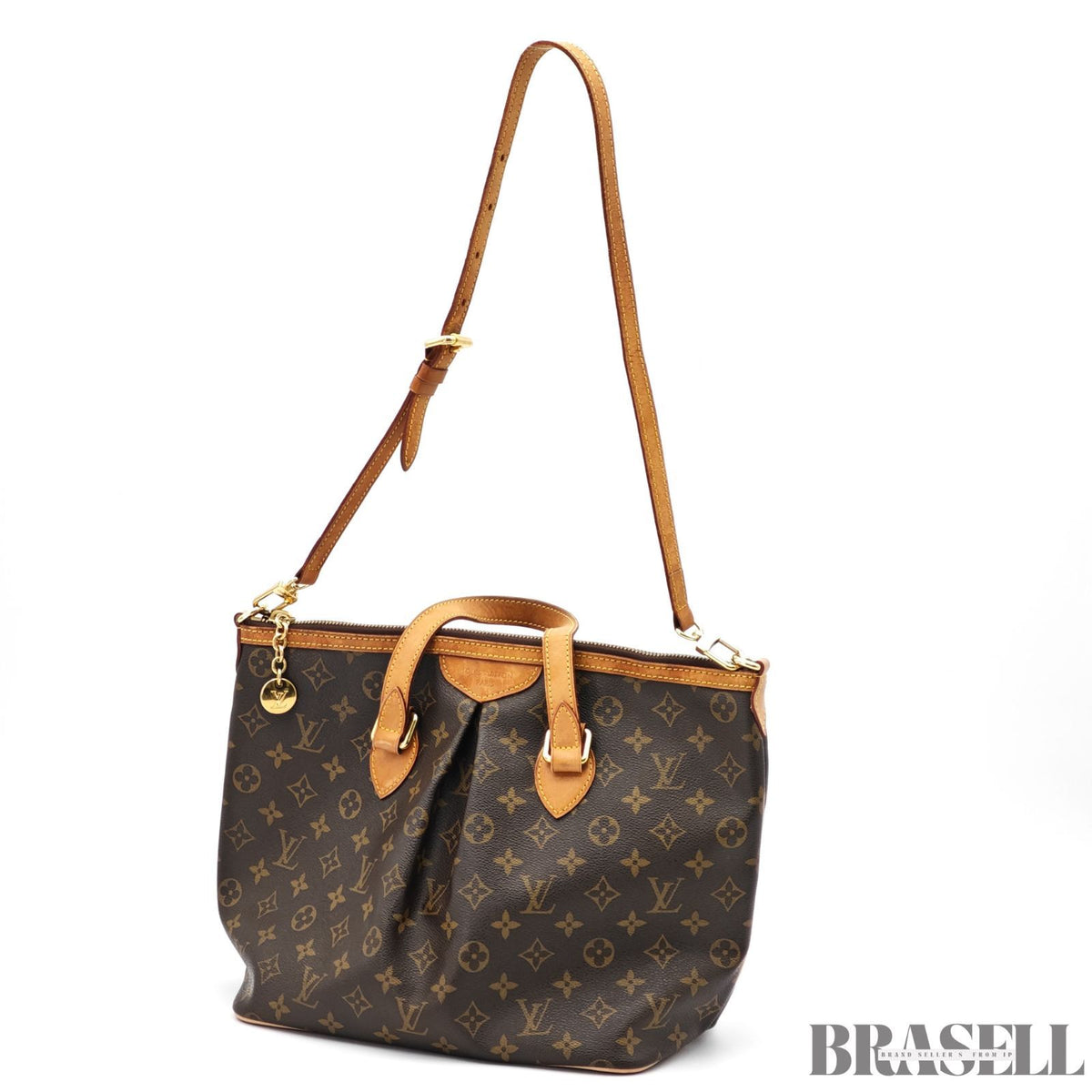 Louis Vuitton Monogram Palermo PM M40145 Tote Shoulder【ImportFeeFREE】