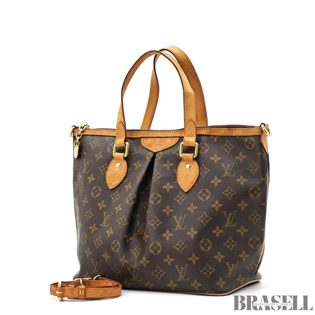 Louis Vuitton Monogram Palermo PM M40145 Tote Shoulder【ImportFeeFREE】