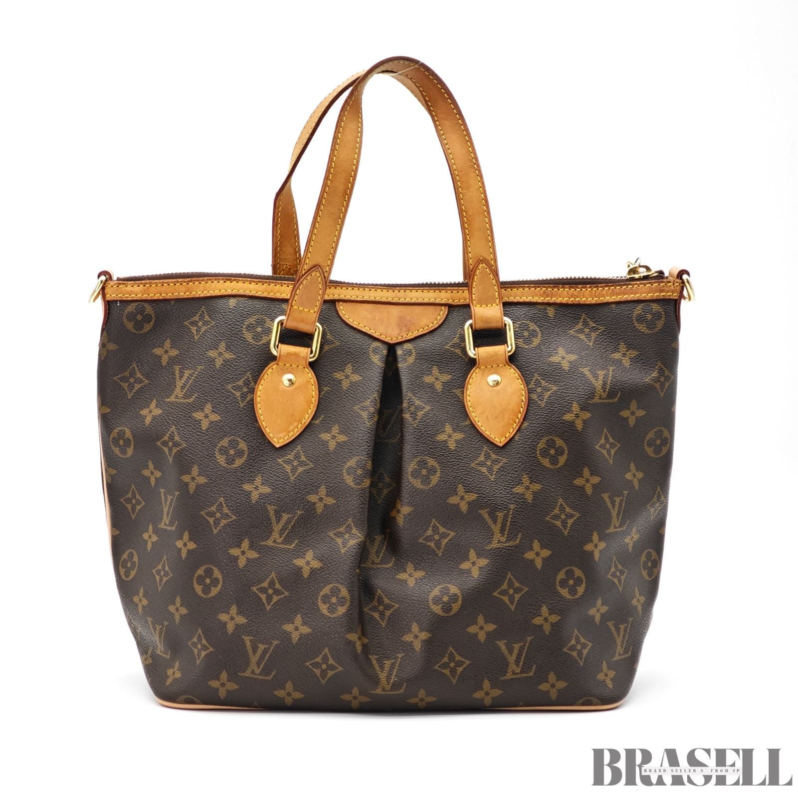 Louis Vuitton Monogram Palermo PM M40145 Tote Shoulder【ImportFeeFREE】