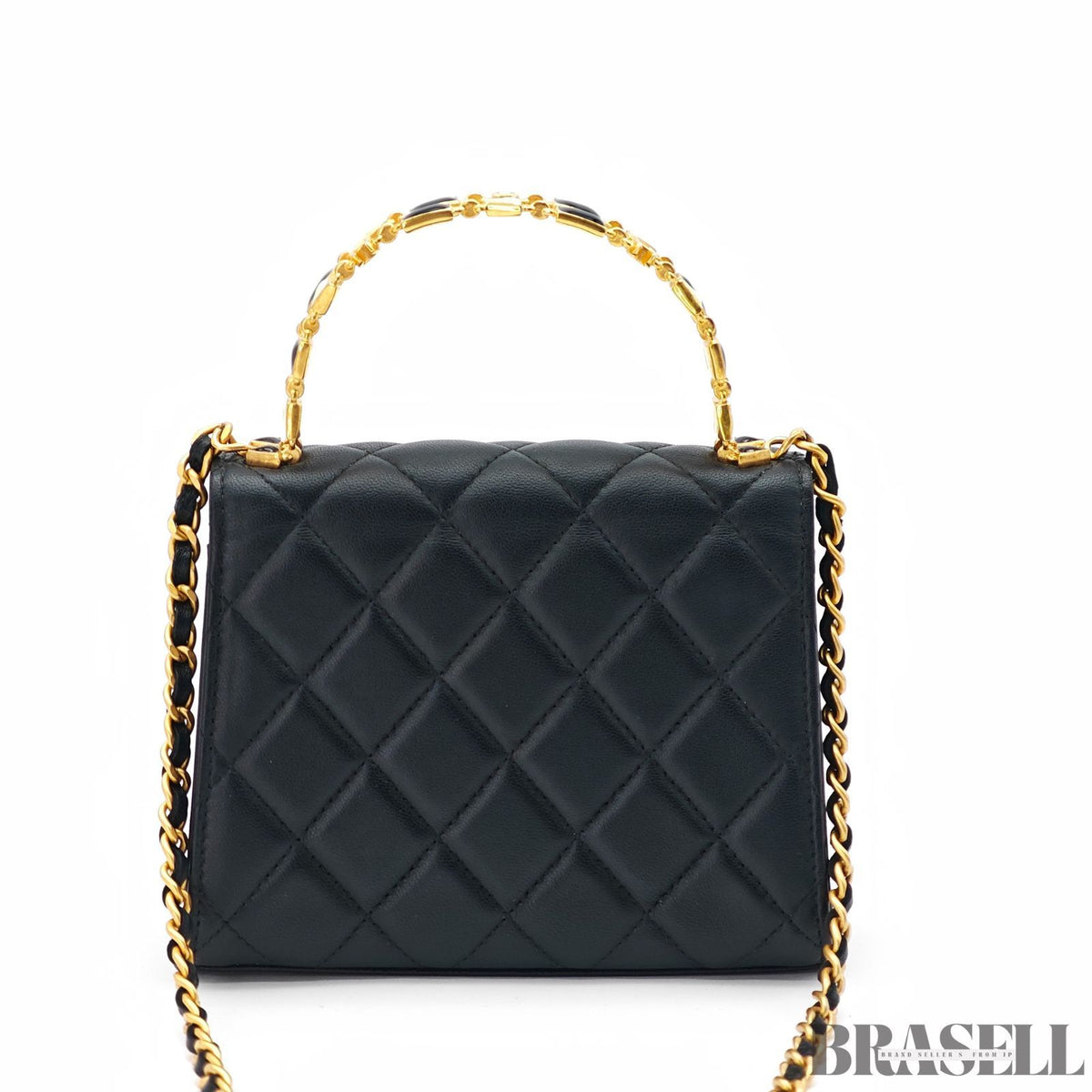 CHANEL Matelasse Coco Handle 2Way Chain Shoulder Flap Top【ImportFeeFREE】