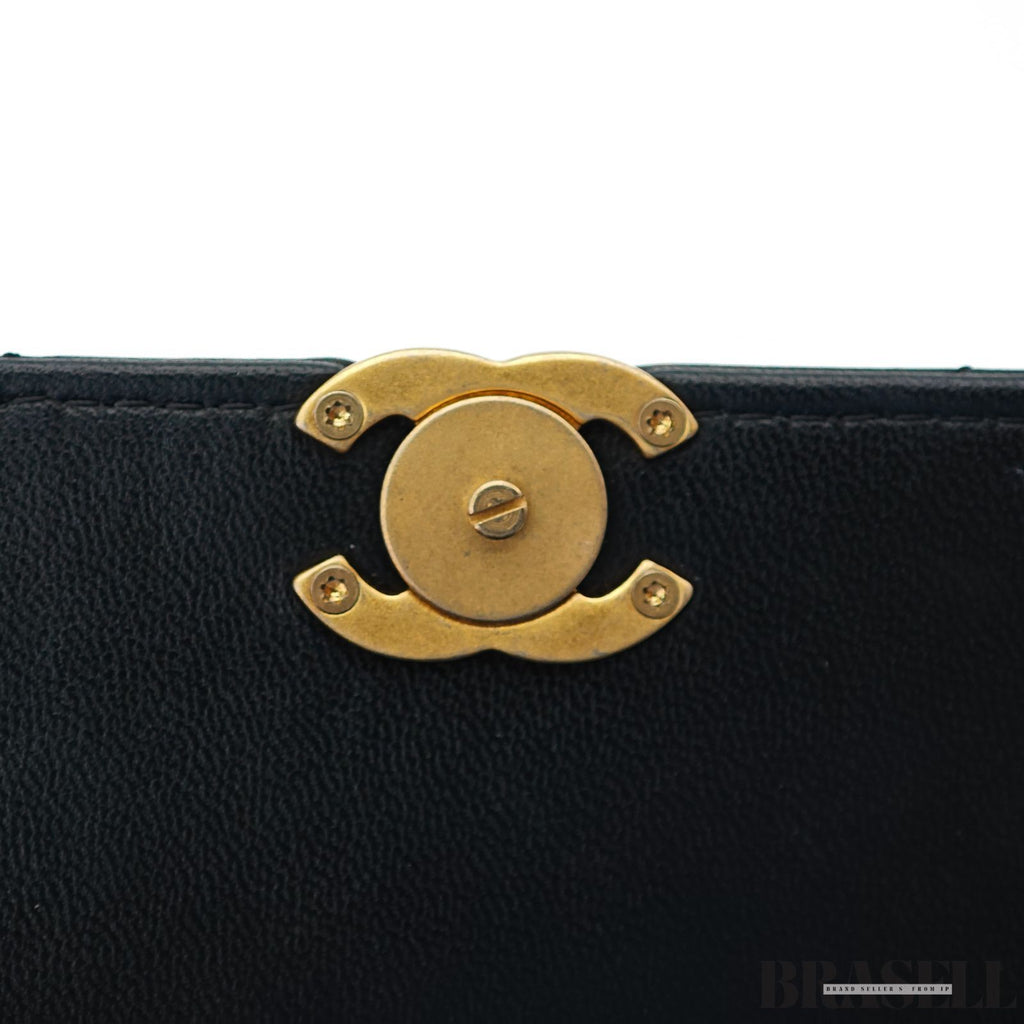 CHANEL Matelasse Coco Handle 2Way Chain Shoulder Flap Top【ImportFeeFREE】