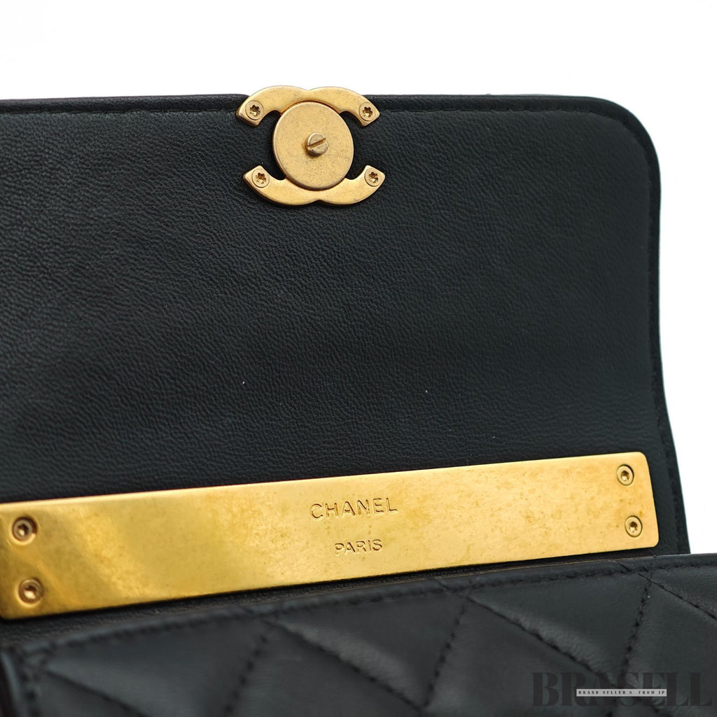 CHANEL Matelasse Coco Handle 2Way Chain Shoulder Flap Top【ImportFeeFREE】