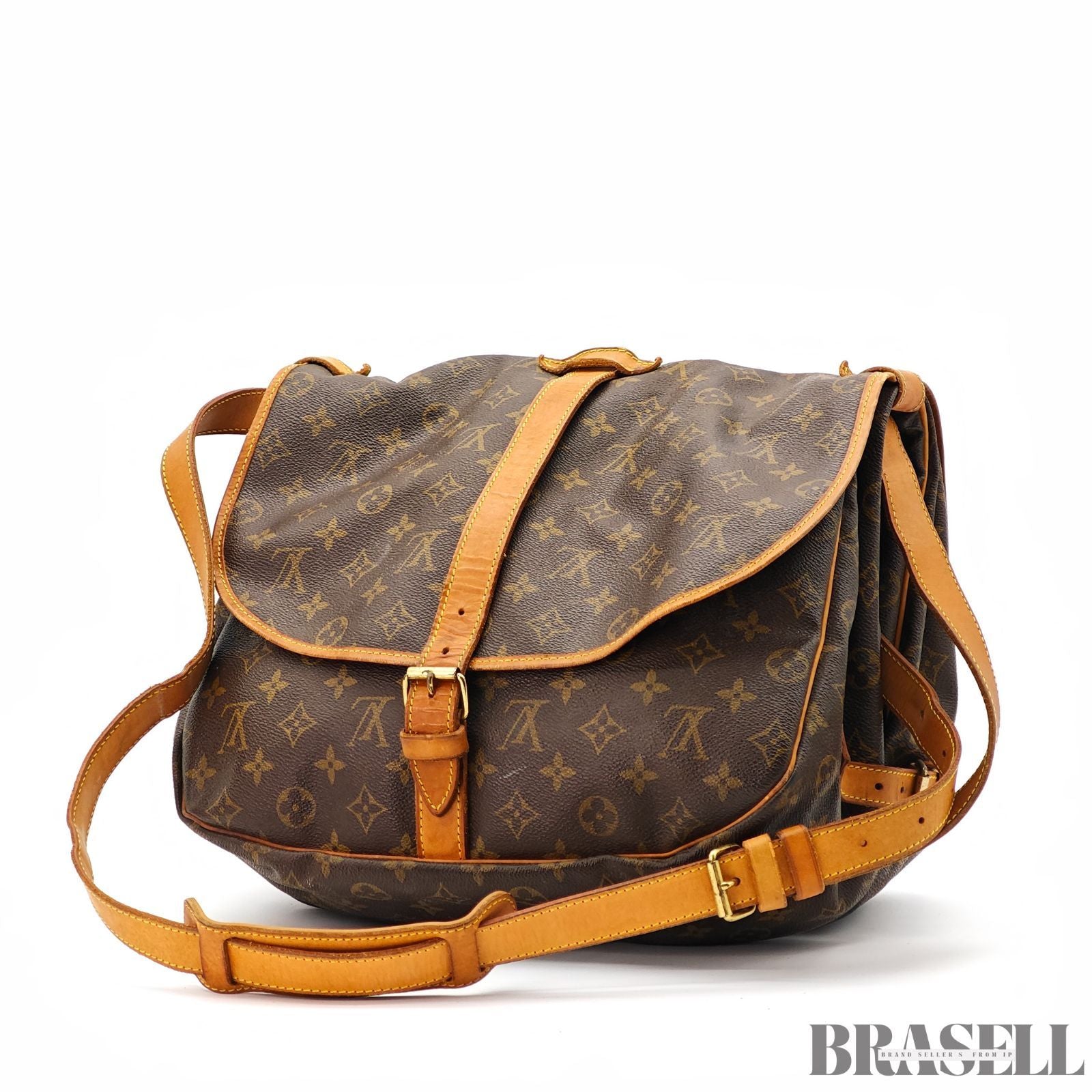 Louis Vuitton Saumur 35 M42254 Monogram Shoulder Bag 【ImportFeeFREE】