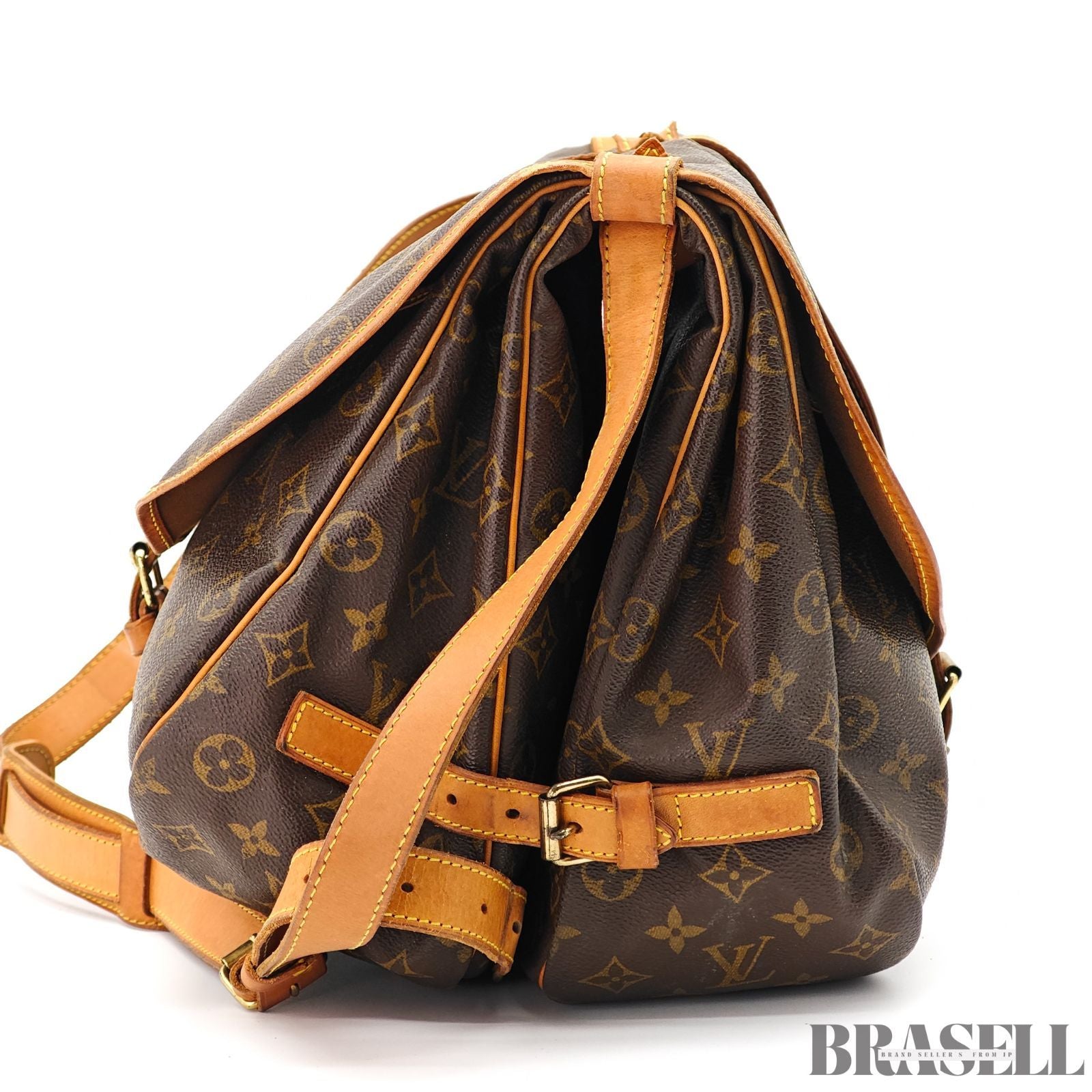 Louis Vuitton Saumur 35 M42254 Monogram Shoulder Bag 【ImportFeeFREE】
