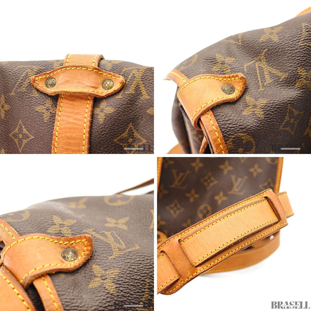 Louis Vuitton Saumur 35 M42254 Monogram Shoulder Bag 【ImportFeeFREE】