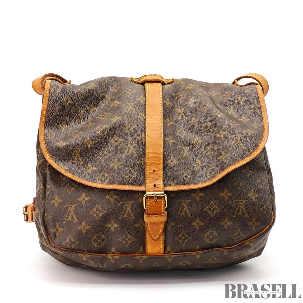 Louis Vuitton Saumur 35 M42254 Monogram Shoulder Bag 【ImportFeeFREE】