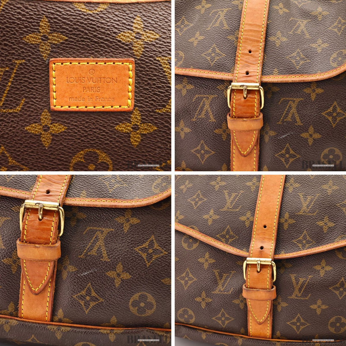 Louis Vuitton Saumur 35 M42254 Monogram Shoulder Bag 【ImportFeeFREE】