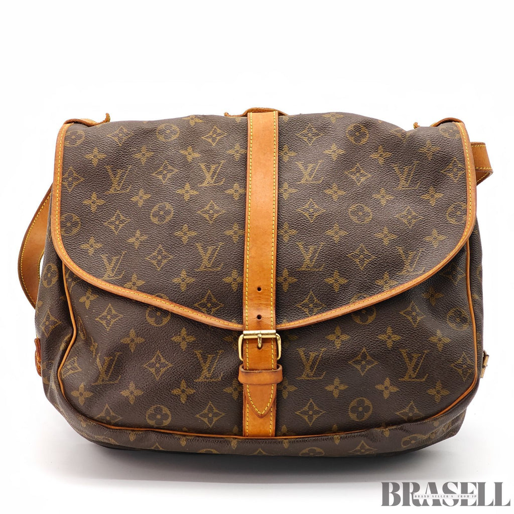 Louis Vuitton Saumur 35 M42254 Monogram Shoulder Bag 【ImportFeeFREE】