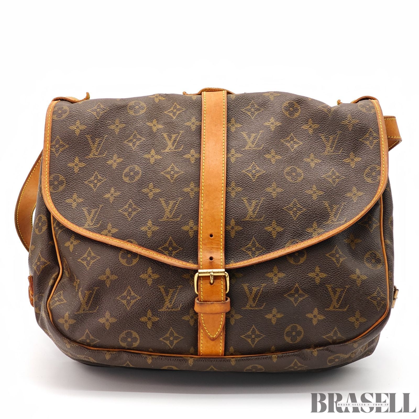 Louis Vuitton Saumur 35 M42254 Monogram Shoulder Bag 【ImportFeeFREE】