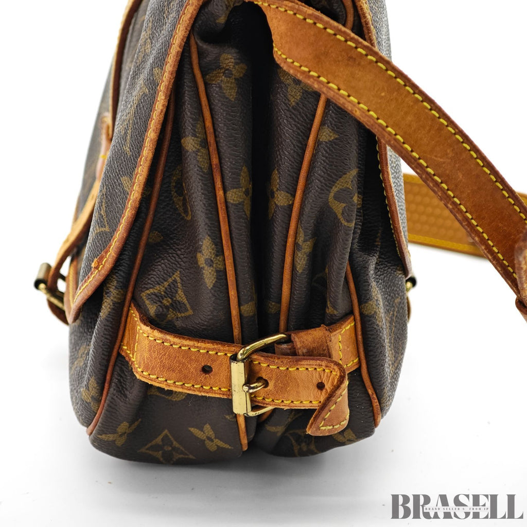 Louis Vuitton Monogram Saumur 30 M42256 Shoulder Bag Flap【ImportFeeFREE】