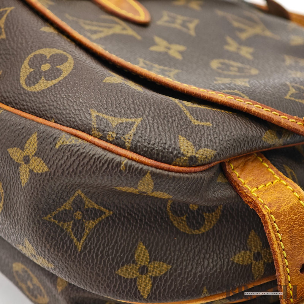 Louis Vuitton Monogram Saumur 30 M42256 Shoulder Bag Flap【ImportFeeFREE】