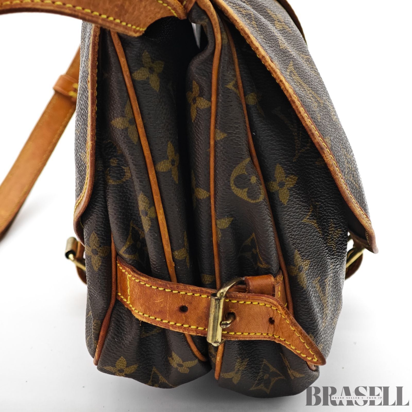Louis Vuitton Monogram Saumur 30 M42256 Shoulder Bag Flap【ImportFeeFREE】