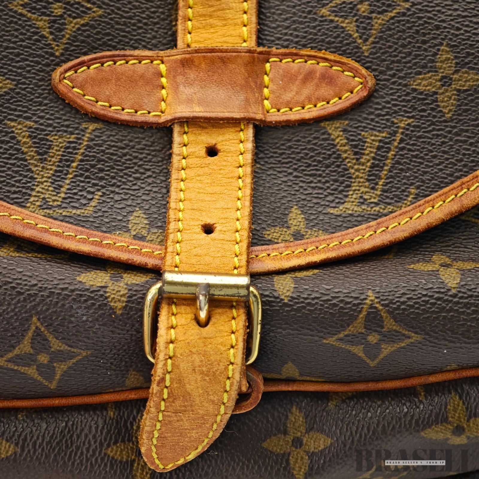 Louis Vuitton Monogram Saumur 30 M42256 Shoulder Bag Flap【ImportFeeFREE】