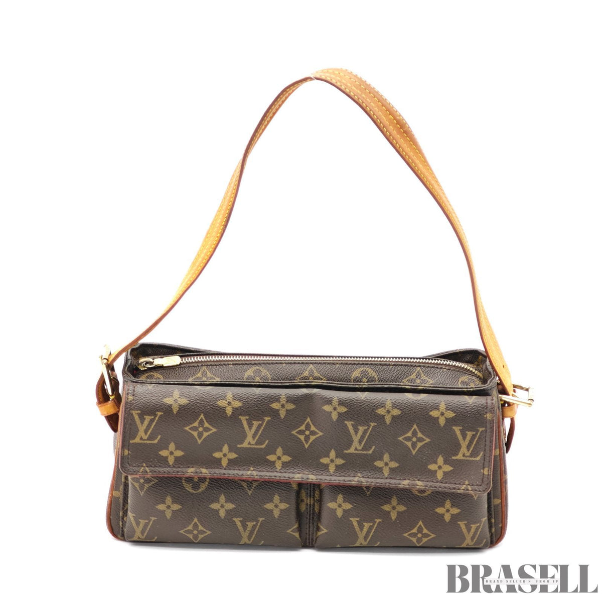 Louis Vuitton Viva Cite MM M51164 Brown Monogram Handbag【ImportFeeFREE】