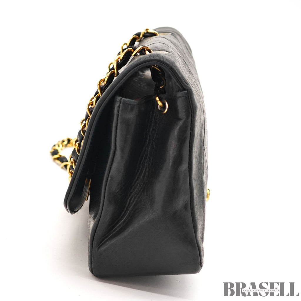 CHANEL Diana 22 Matelasse A01164 Black Flap Chain 【ImportFeeFREE】