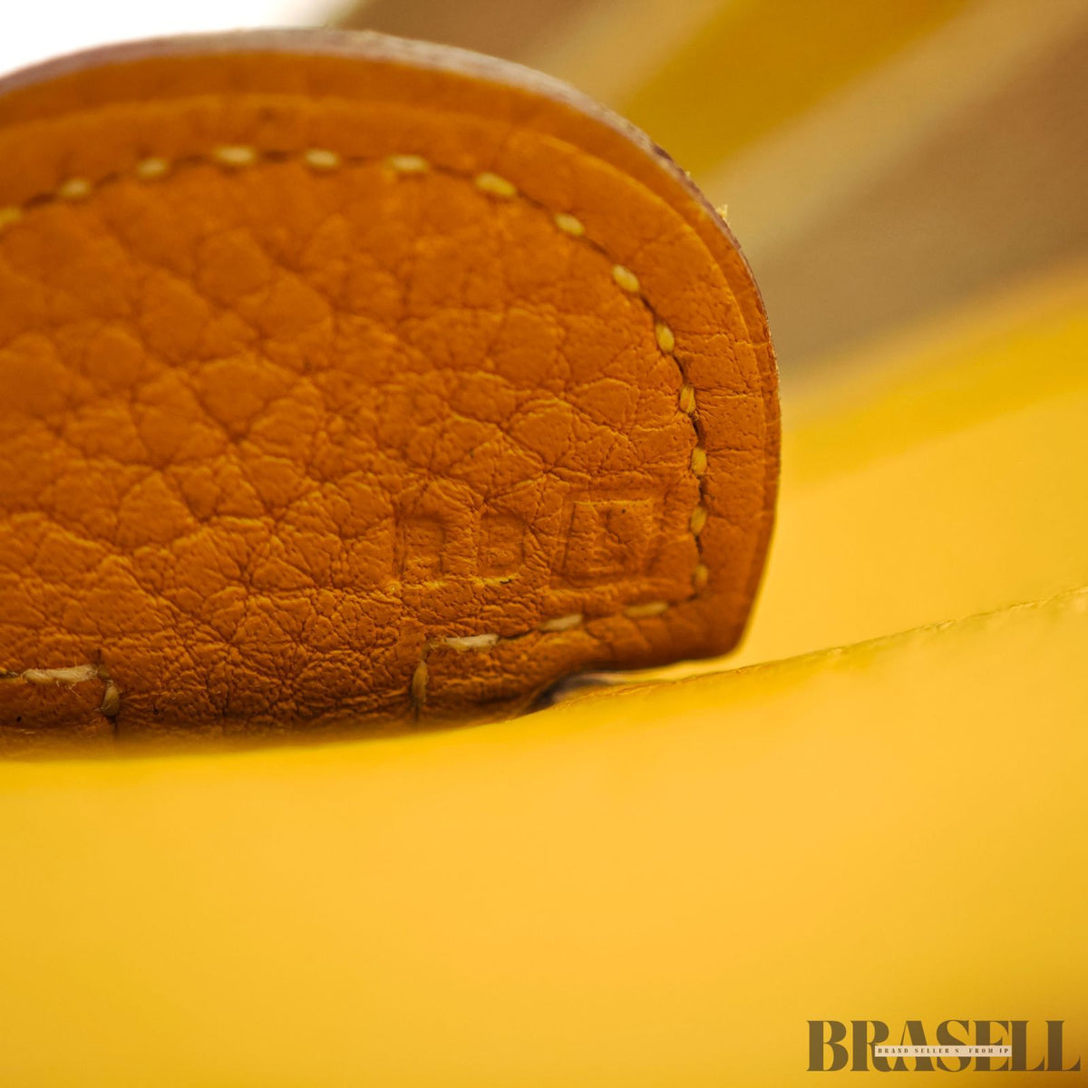 HERMES Evelyne 2PM Jaune Yellow Taurillon Clemence Unisex【ImportFeeFREE】