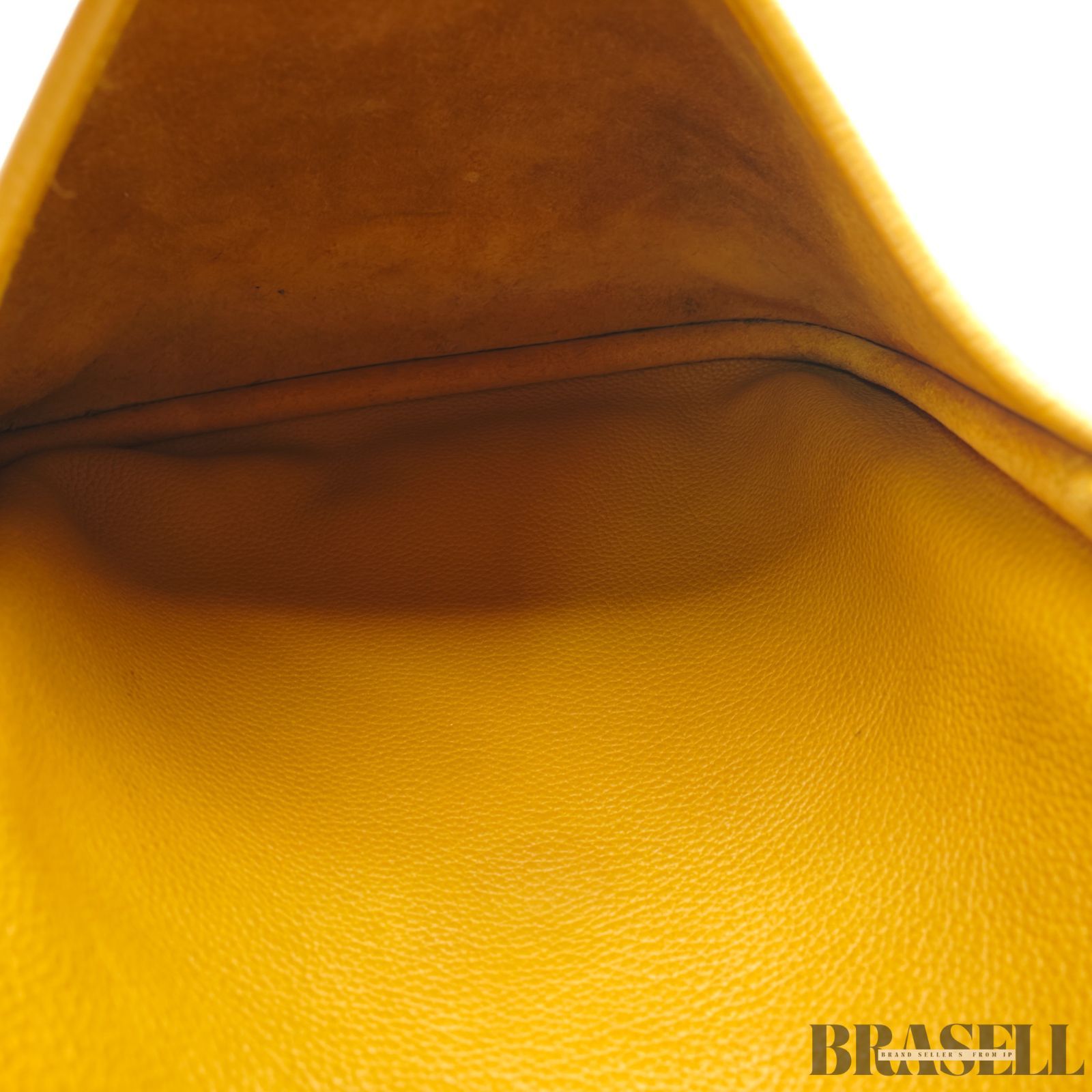 HERMES Evelyne 2PM Jaune Yellow Taurillon Clemence Unisex【ImportFeeFREE】