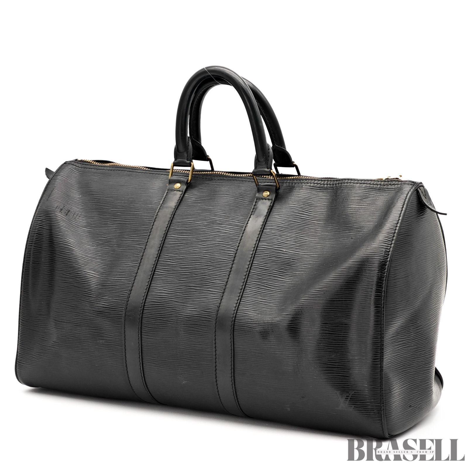 LOUIS VUITTON Epi Keepall 45 M59152 Boston Bag Large【ImportFeeFREE】