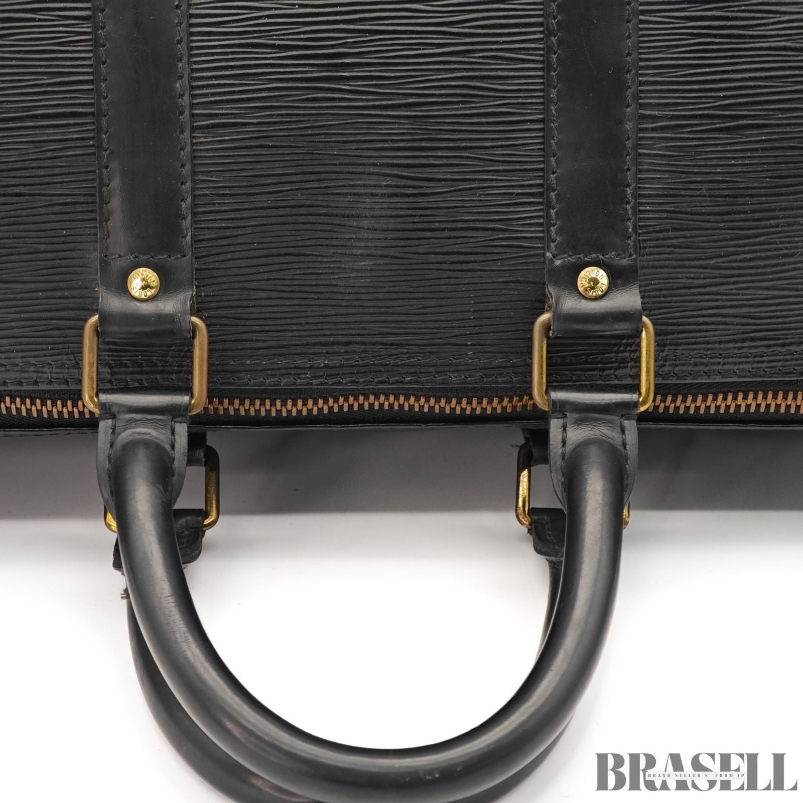 LOUIS VUITTON Epi Keepall 45 M59152 Boston Bag Large【ImportFeeFREE】