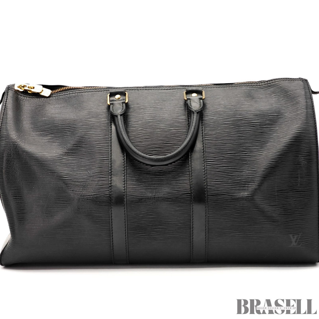 LOUIS VUITTON Epi Keepall 45 M59152 Boston Bag Large【ImportFeeFREE】