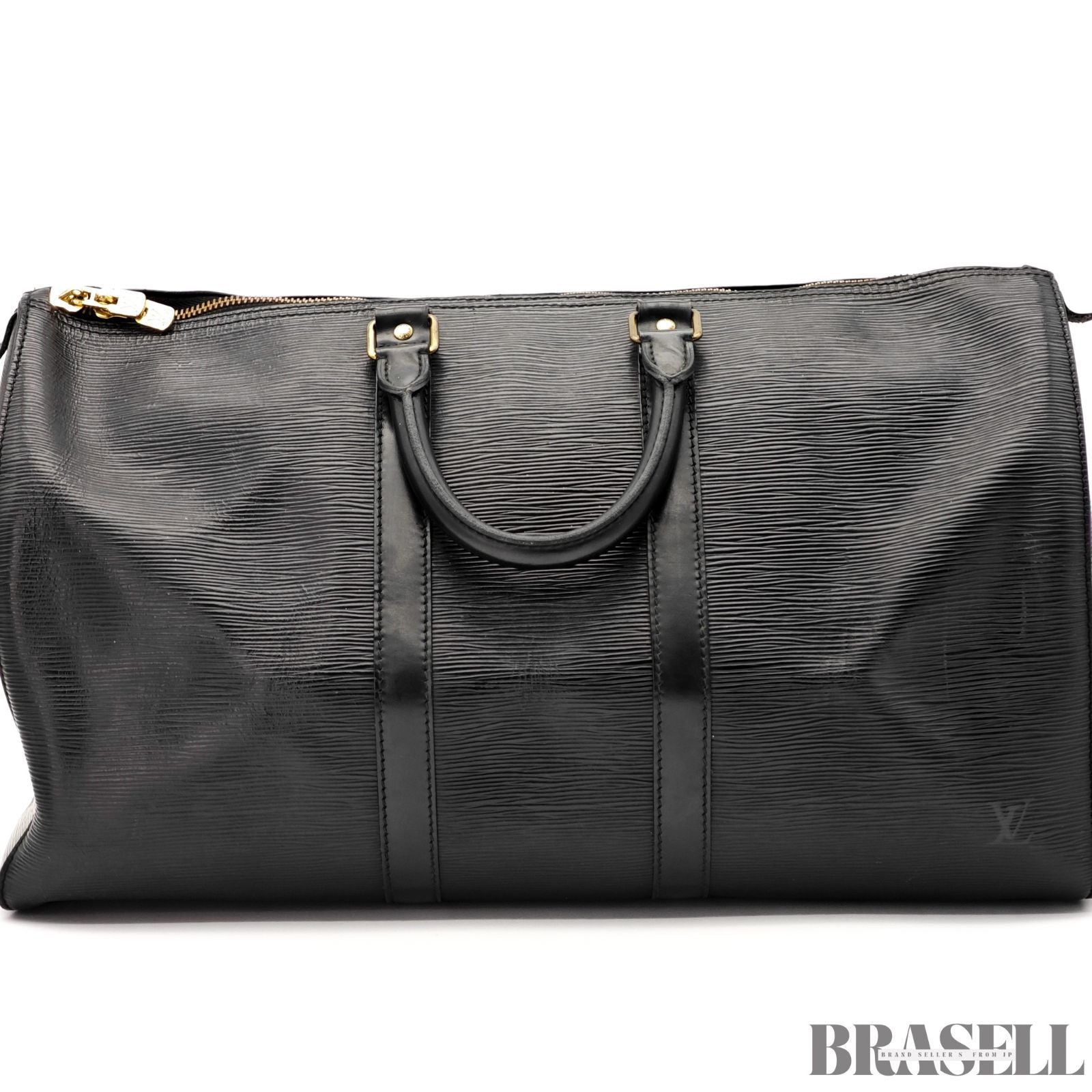 LOUIS VUITTON Epi Keepall 45 M59152 Boston Bag Large【ImportFeeFREE】