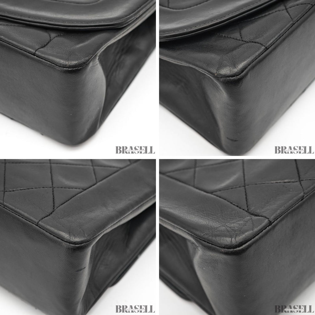 CHANEL Diana 25 Matelass Chain Shoulder Bag Black with 【ImportFeeFREE】