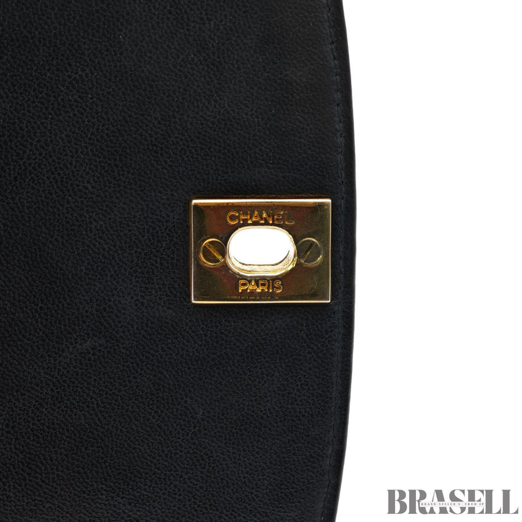 CHANEL Diana 25 Matelass Chain Shoulder Bag Black with 【ImportFeeFREE】