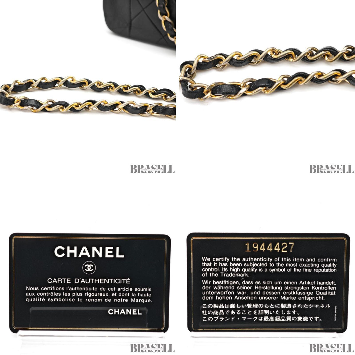 CHANEL Diana 25 Matelass Chain Shoulder Bag Black with 【ImportFeeFREE】