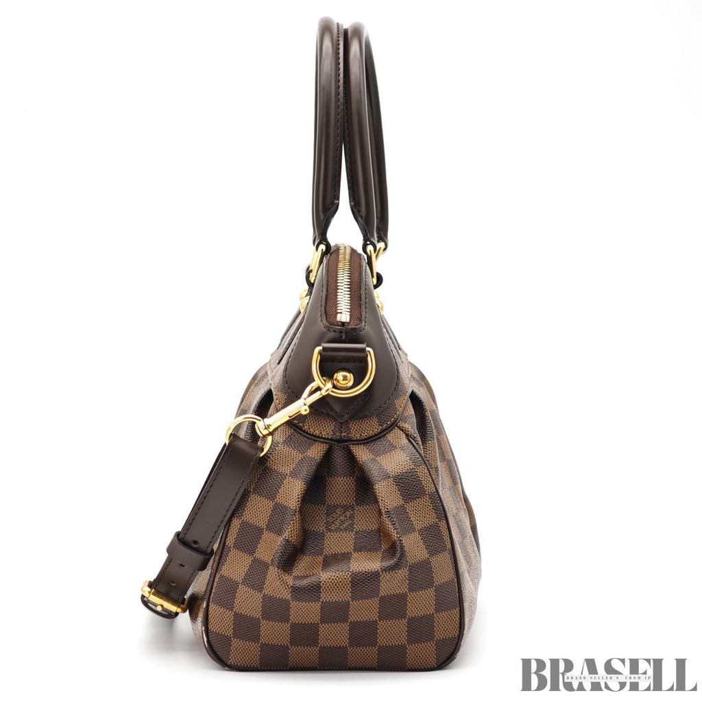 LOUIS VUITTON Trevi PM N51997 Damier Ebene 2Way Handbag 【ImportFeeFREE】