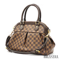 LOUIS VUITTON Trevi PM N51997 Damier Ebene 2Way Handbag 【ImportFeeFREE】