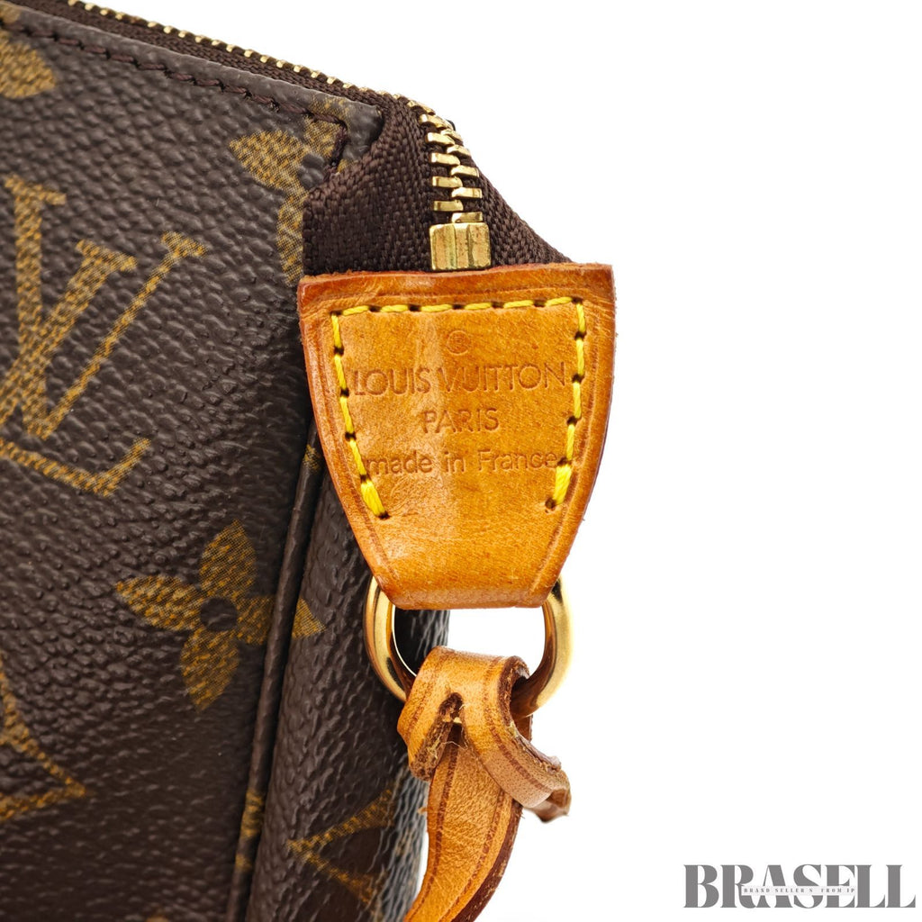 LOUIS VUITTON Pochette Accessoires M51980 Monogram Mini 【ImportFeeFREE】