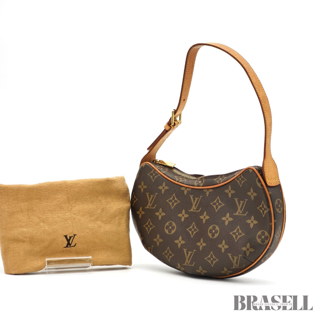 LOUIS VUITTON Croissant PM M51510 Monogram Shoulder Bag 【ImportFeeFREE】