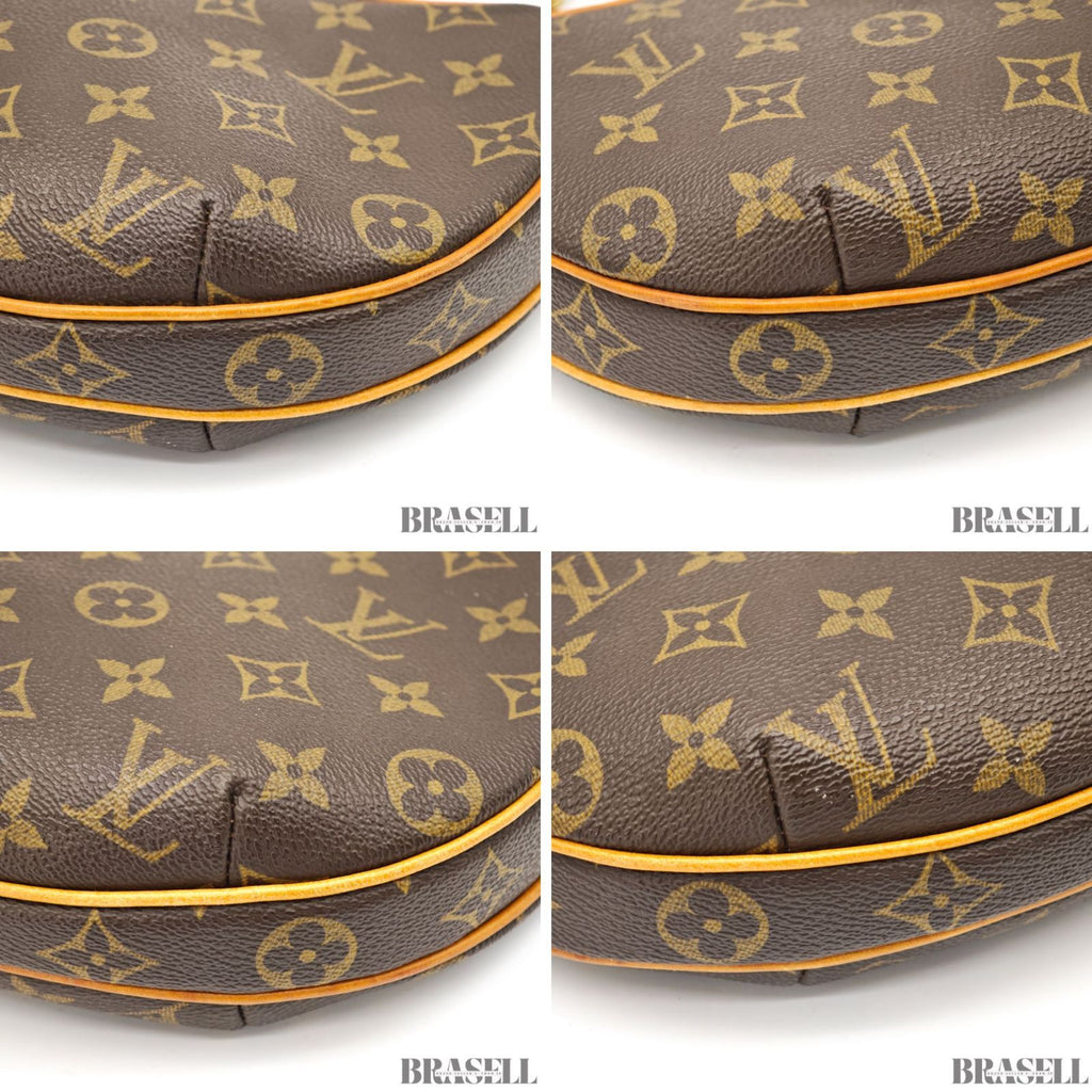 LOUIS VUITTON Croissant PM M51510 Monogram Shoulder Bag 【ImportFeeFREE】