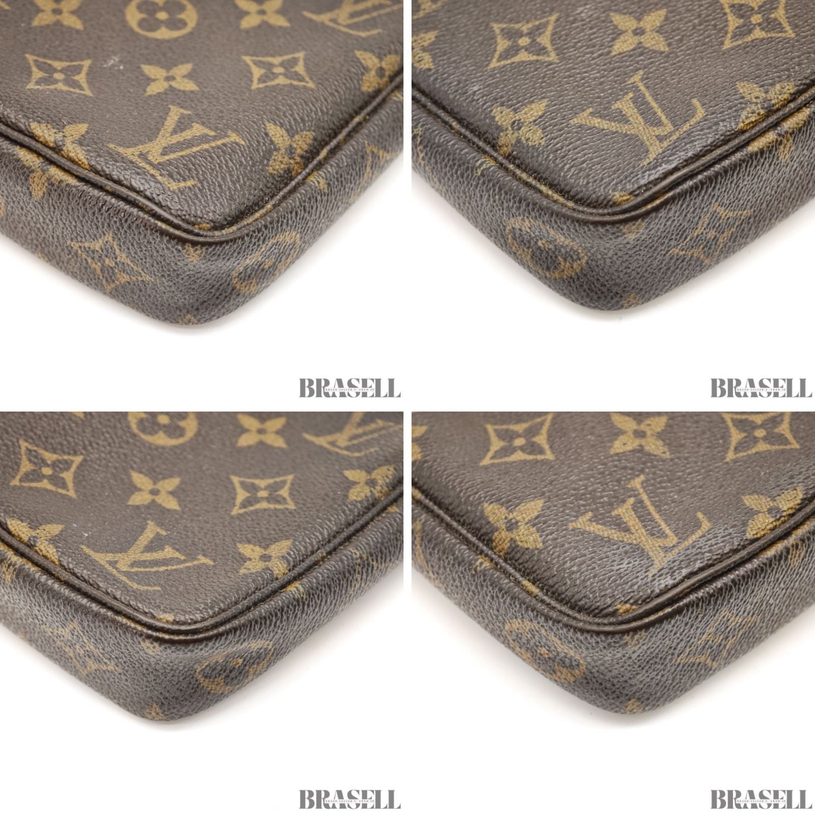 LOUIS VUITTON Pochette Accessoires M40712 Monogram bag【ImportFeeFREE】