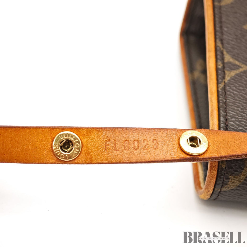 LOUIS VUITTON Florentine M51855 Monogram Waist Pouch【ImportFeeFREE】