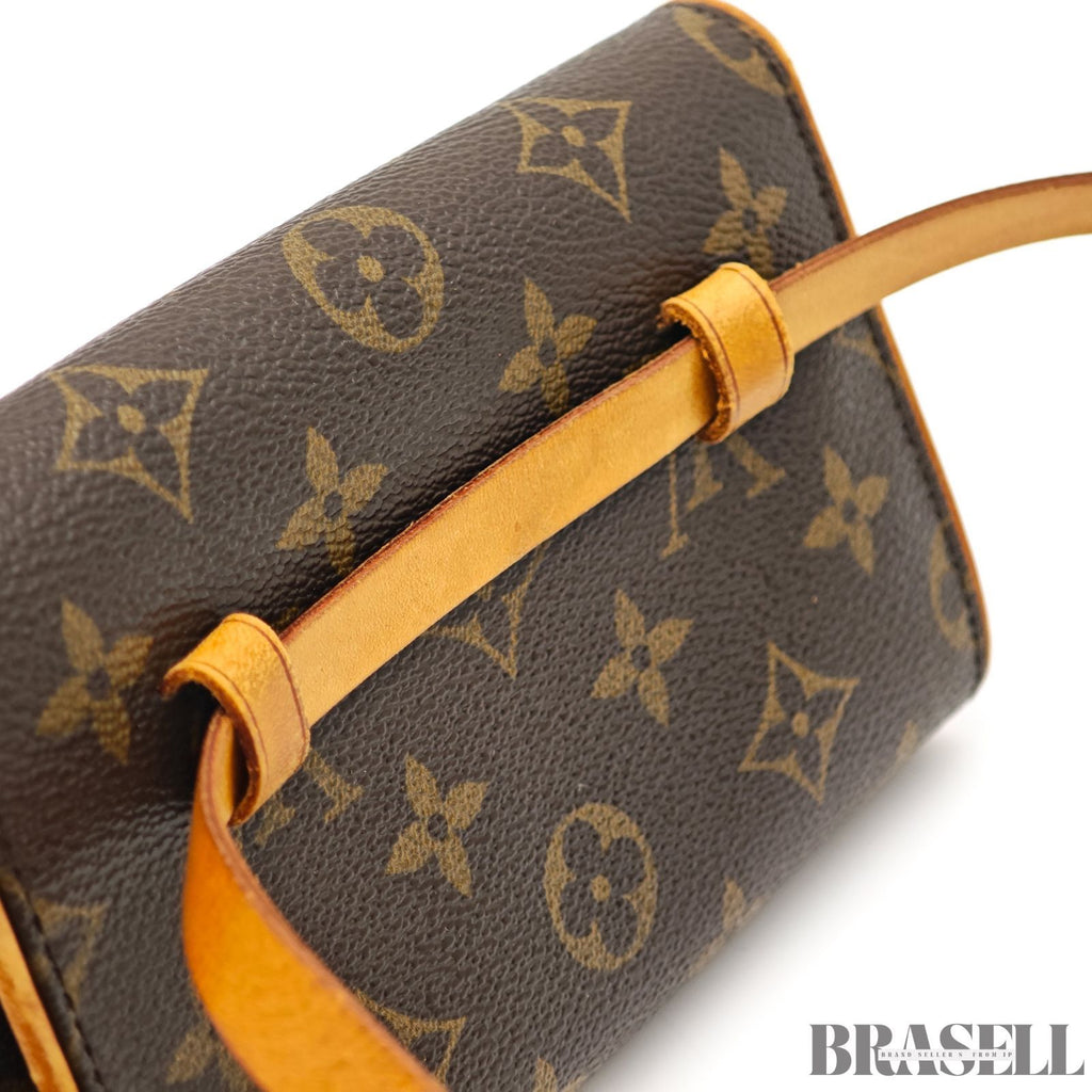 LOUIS VUITTON Florentine M51855 Monogram Waist Pouch【ImportFeeFREE】