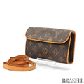 LOUIS VUITTON Monogram Florentine M51855 Pochette Waist【ImportFeeFREE】
