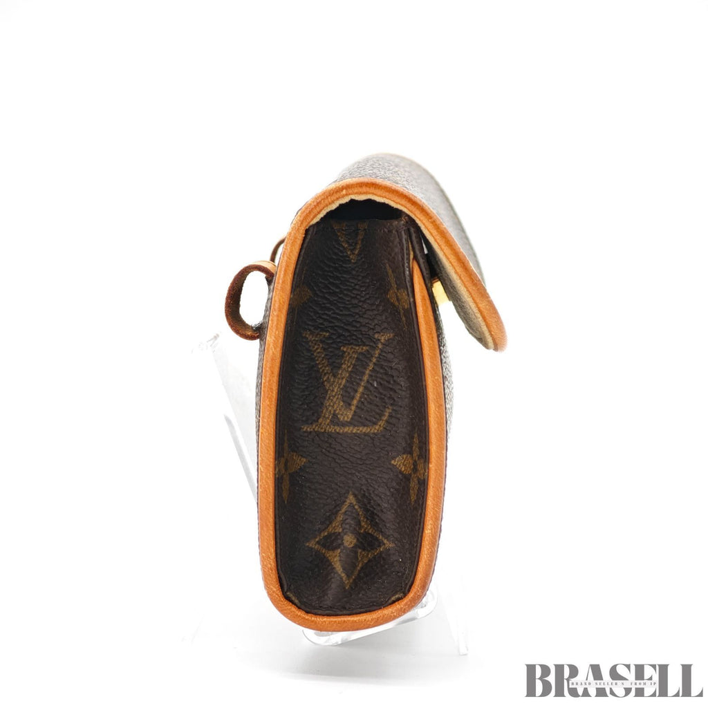 LOUIS VUITTON Monogram Florentine M51855 Pochette Waist【ImportFeeFREE】